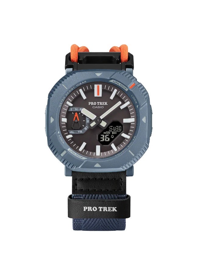 Casio Pro-Trek Watch: Blue PRJ-B001B-2DR - 50.3 × 46 × 13.6 mm - Image 4